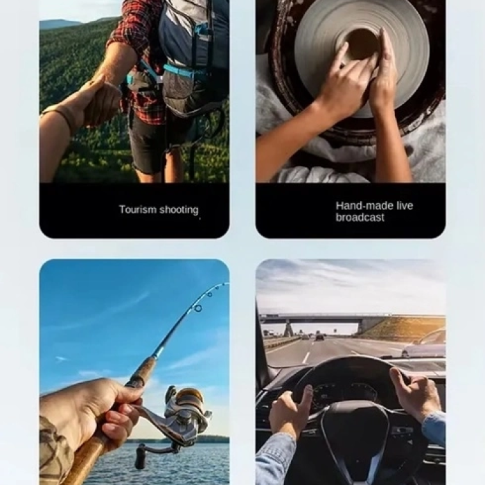 KESGİN MARKET® 360 Derece Ayarlanabilir Boyun Askılı Manyetik Telefon Tutucu