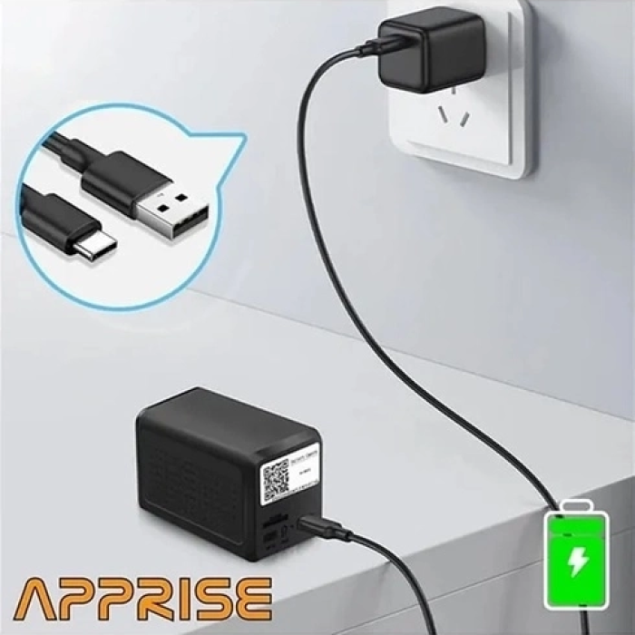 KESGİN MARKET® Mini Pır Sensörlü Algılamalı Sesli Konuşmalı 1080p Hd Wifi Kamera