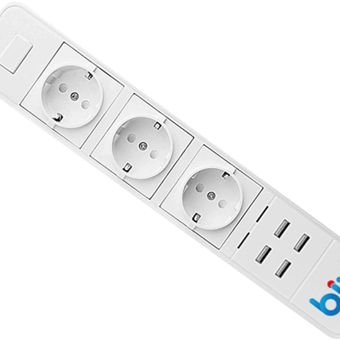 KESGİN MARKET® Vtn Bp-01 Wifi Yüksek Akım Korumalı Hızlı Şarj Özellikli Akıllı Priz