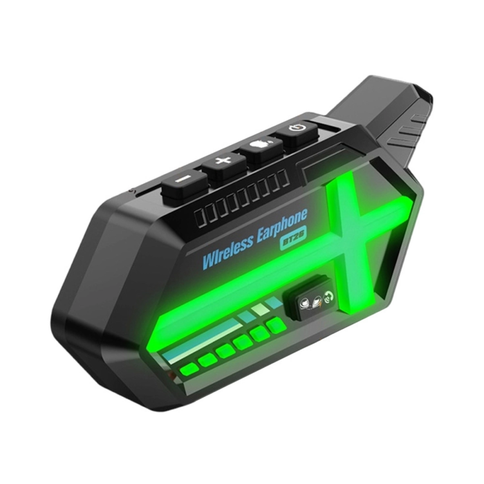 KESGİN MARKET® Bt26 Motosiklet Kask Kulaklık Bluetooth Rgb Işıklı 2 Eşleşme Özellikli 1000 Mah Intercom