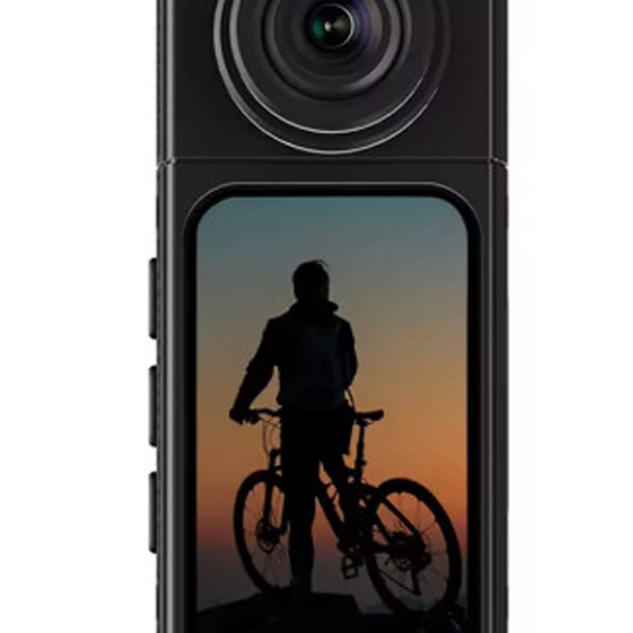 KESGİN MARKET® S70 Mıknatıslı Yaka Kamerası Hd Kalite, 30 Fps, Kolay Bağlantı, Boyun Askısı 2.7k Siyah