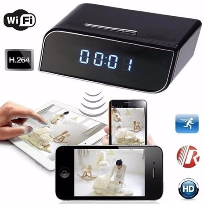 KESGİN MARKET® 4k Wifi Gizli Kamera Bebek Bakıcı Kamera 1080p Masa Üstü Sesli Kayıt