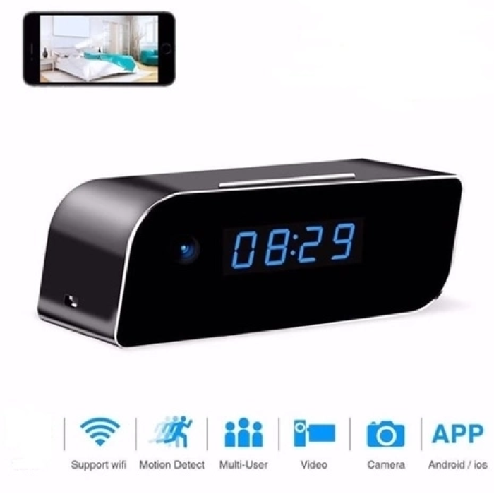 KESGİN MARKET® 4k Wifi Gizli Kamera Bebek Bakıcı Kamera 1080p Masa Üstü Sesli Kayıt