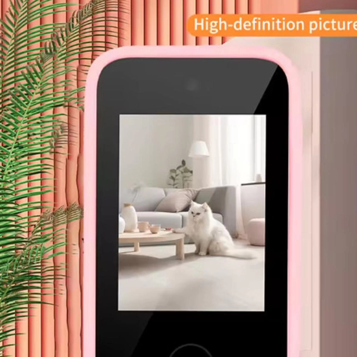 KESGİN MARKET® Telefon Modelli Çocuk Dijital Fotoğraf Makinası Çift Kameralı Dokunmatik Ekran 2.0 Ekran