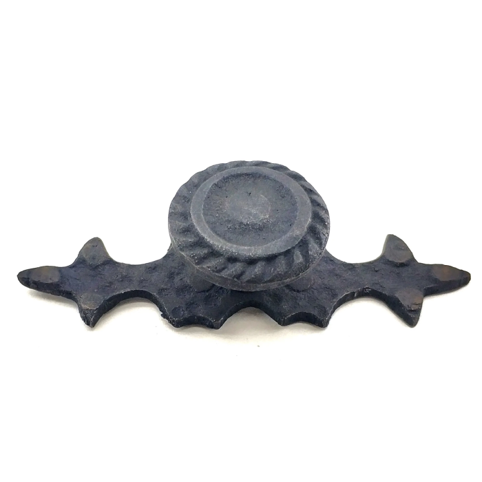 KESGİN MARKET® Antika Tarz Dekoratif Pirinç Çizgili Düğme - 25x80 Mm, Oksit