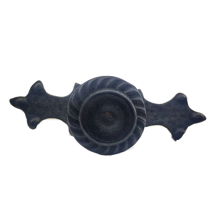 KESGİN MARKET® Antika Tarz Dekoratif Pirinç Çizgili Düğme - 35x100 Mm, Büyük, Oksit