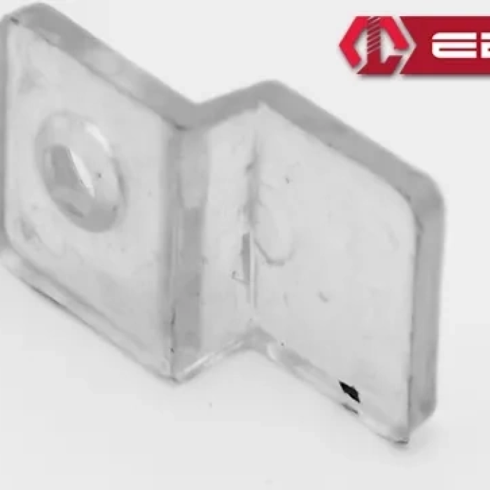 KESGİN MARKET® Plastik Levha, Cam, Ayna Tırnağı, Tutucu - 500 Adet