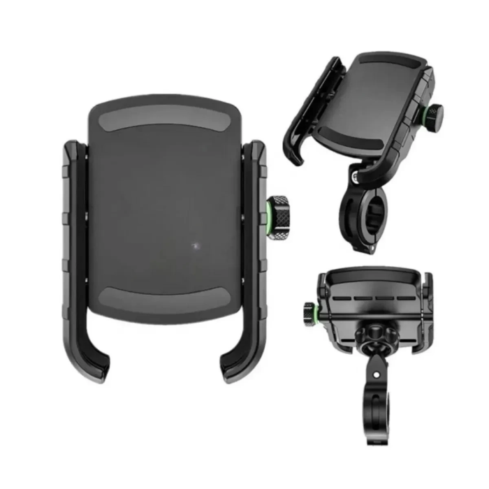 KESGİN MARKET® Motosiklet Gidon Ve Ayna Bağlantılı Motor Ve Bisiklet Uyumlu Telefon Tutucu 12-24w Hızlı Şarj