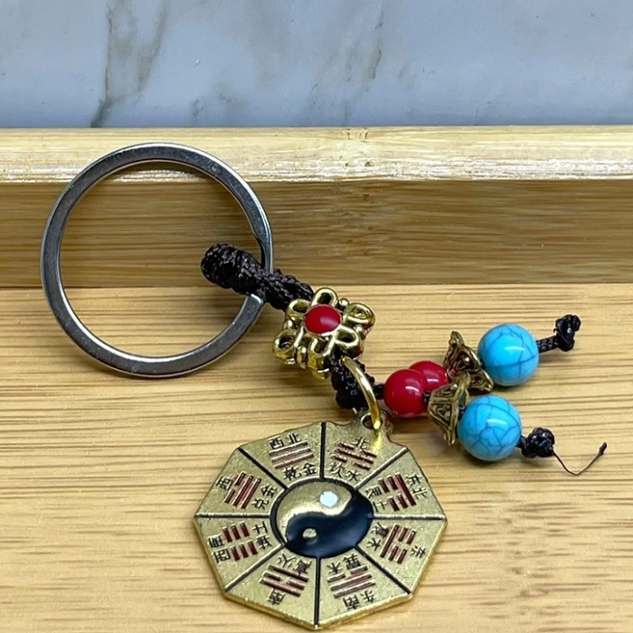 KESGİN MARKET® Metal Yin Yang Anahtarlık Alk4454