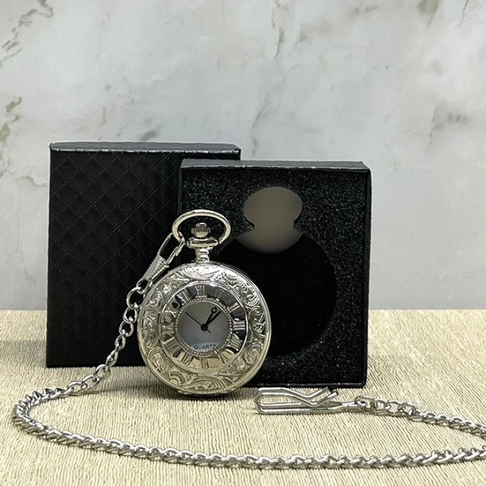 KESGİN MARKET® Özel Kutulu Antik Köstekli Saat Alk4674
