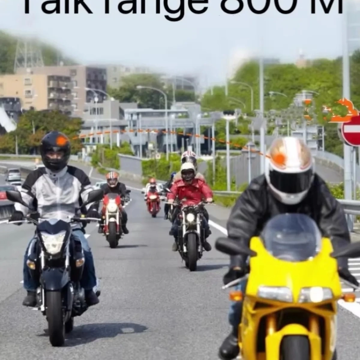 KESGİN MARKET® Bt62 Motosiklet Kask Kulaklığı Bluetooth Intercom 2 Intercom Bağlantılı