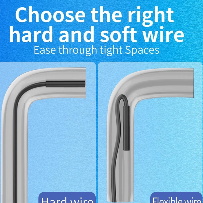 KESGİN MARKET® Endoskop Yılan Video Kamera İos Uyumlu Led’li 10 Metre 7 Mm Sert Kablo 2mp Full Hd