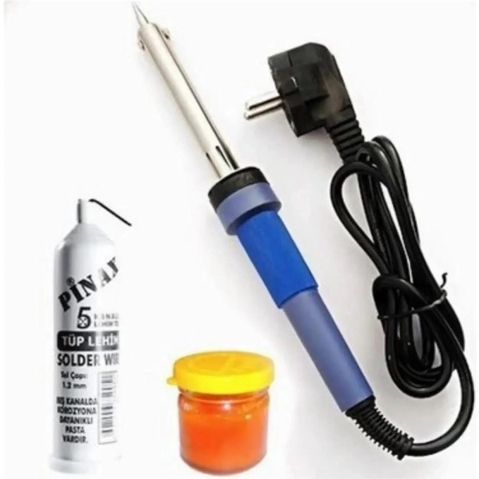 KESGİN MARKET® Lehim Havya Kalem Havya 40 W 3 Parça Havya Seti