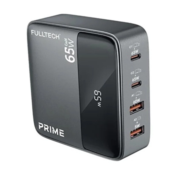 KESGİN MARKET® 65w Masaüstü 4 Portlu Hızlı Şarj Cihazı İstasyonu 2xusb-a, 2xtype-c Giriş,1,5 Mt. Kablo