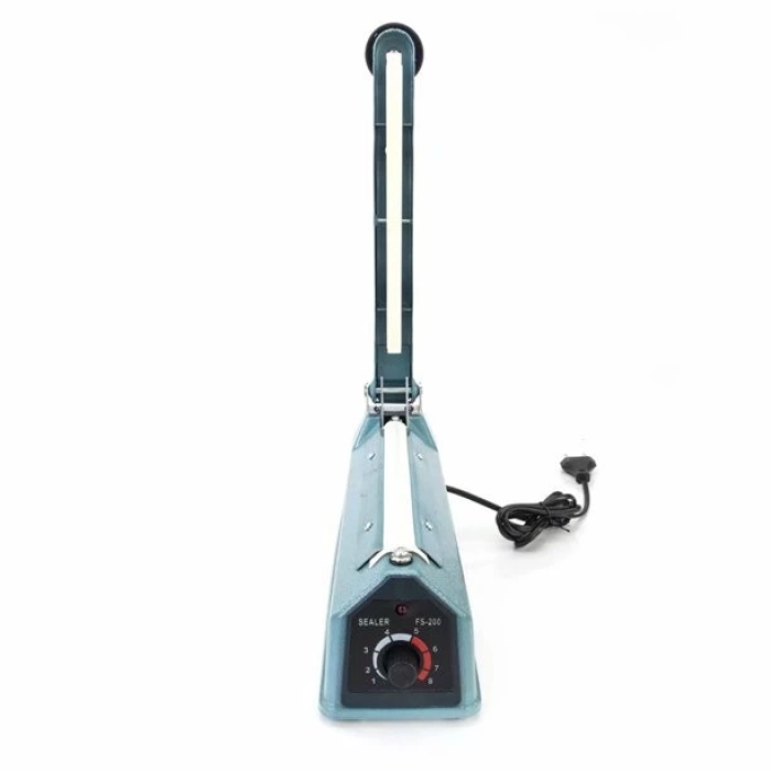 KESGİN MARKET® Fs-300 Metal Gövdeli Kullanımı Kolay Poşet Ağzı Kapama Yapıştırma Makinası (30cm) Impulse