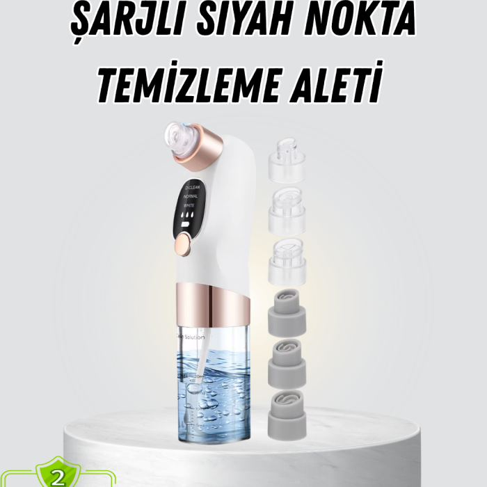 KESGİN MARKET® Vakum Teknolojili Siyah Nokta Temizleyici – Cilt Tonu Eşitleyen Masajlı Cilt Bakım Cihazı