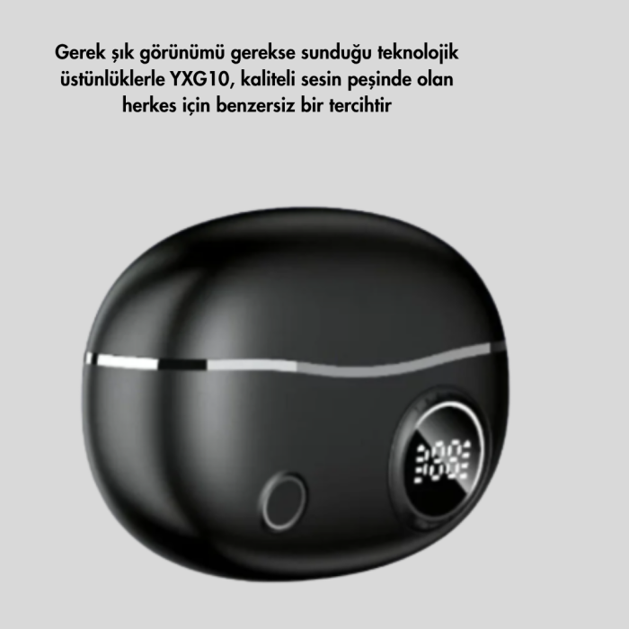 KESGİN MARKET® YXG10 SİYAH BLUETOOTH KULAKLIK