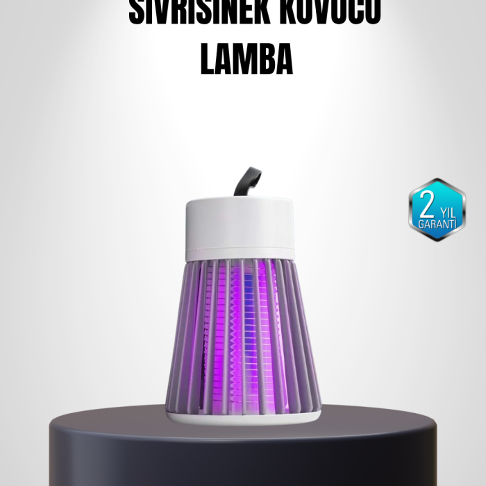 KESGİN MARKET® 2000 mAh Şarjlı Sivrisinek Kovucu Lamba – Kimyasalsız, Güvenli ve Taşınabilir