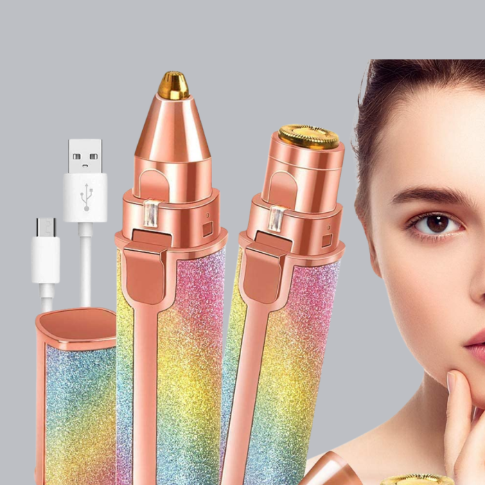 KESGİN MARKET® USB Şarjlı Kaş ve Yüz Tüy Alma Cihazı – Taşınabilir ve Acısız Kullanım