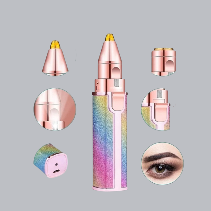 KESGİN MARKET® USB Şarjlı Kaş ve Yüz Tüy Alma Cihazı – Taşınabilir ve Acısız Kullanım