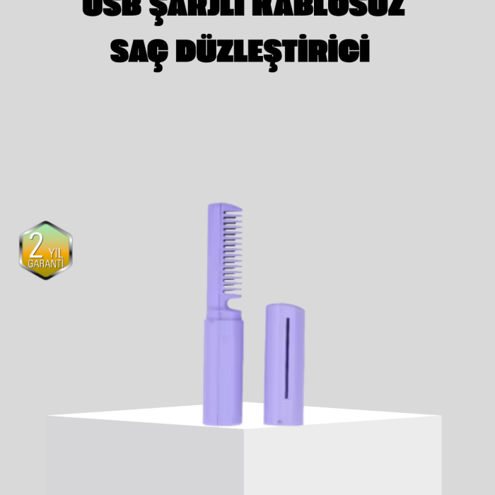 KESGİN MARKET® Ayarlanabilir Isı Kontrollü Saç Şekillendirici – İnce ve Kalın Tellere Uyumlu