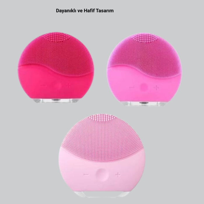 KESGİN MARKET® Silikon Yüz Temizleme ve Masaj Aleti – Su Geçirmez, Taşınabilir ve Cilt Dostu