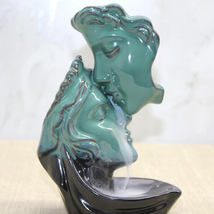 KESGİN MARKET® Ruh İkilisi Seramik Geri Akış Tütsülük Alk4440