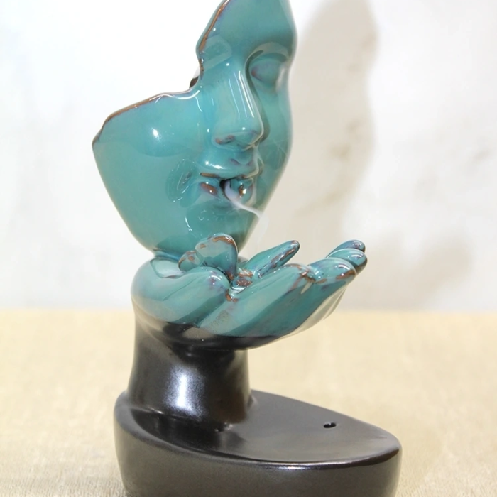 KESGİN MARKET® Seramik Mask Tasarimi Geri Akış Tütsülük Alk4441