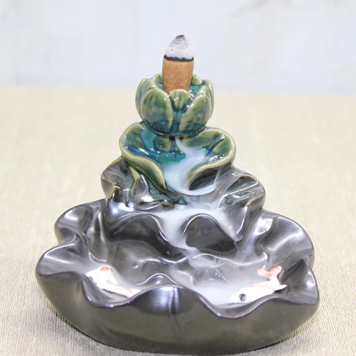 KESGİN MARKET® Seramik Geri Akış Tütsülük Alk4444