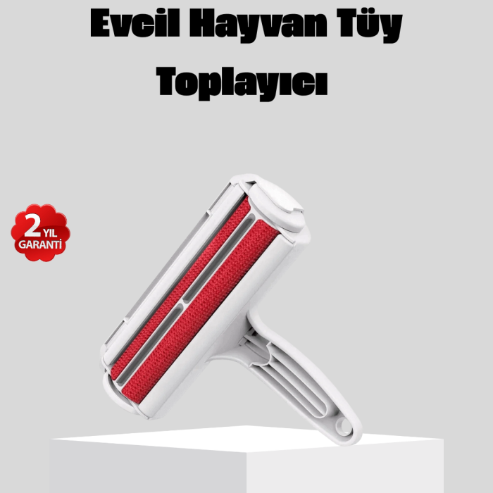 KESGİN MARKET® Kedi Köpek Tüy Toplama Hazneli Tüy Temizleme Cihazı Çok Kullanımlı