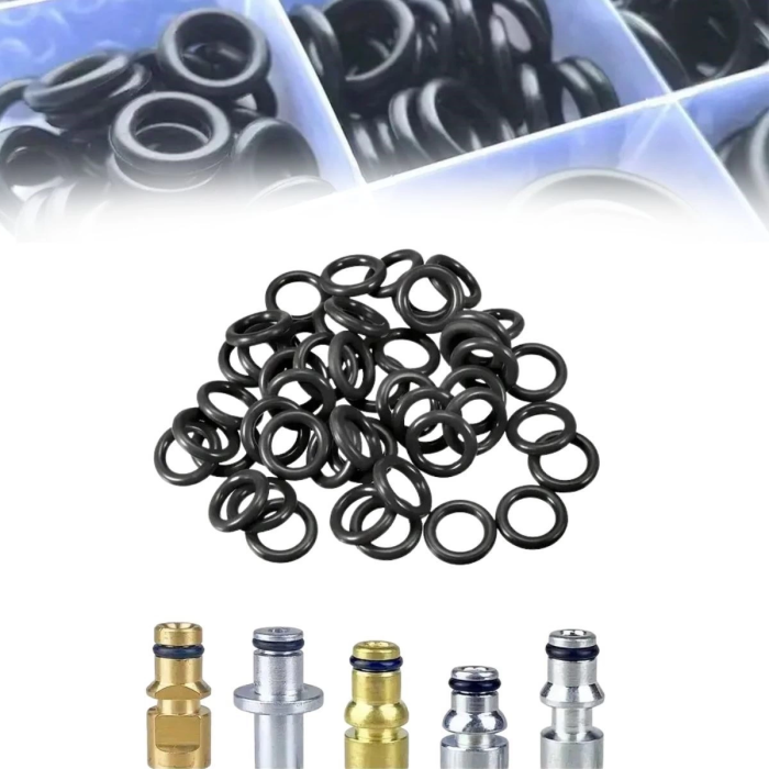 KESGİN MARKET® 225 Parça Kauçuk Conta Seti ,kendiliğinden Saklama Kutulu O Halkası Seti