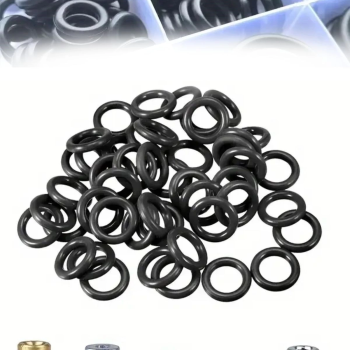 KESGİN MARKET® 225 Parça Kauçuk Conta Seti ,kendiliğinden Saklama Kutulu O Halkası Seti