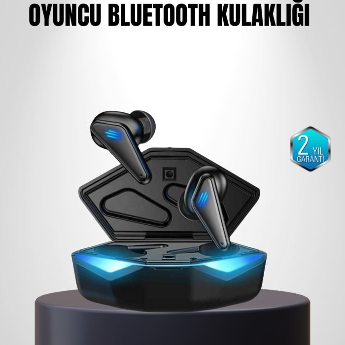 Gaming Bluetooth Kulaklık Pasif Gürültü Önlemeli 12mm Sürücülü