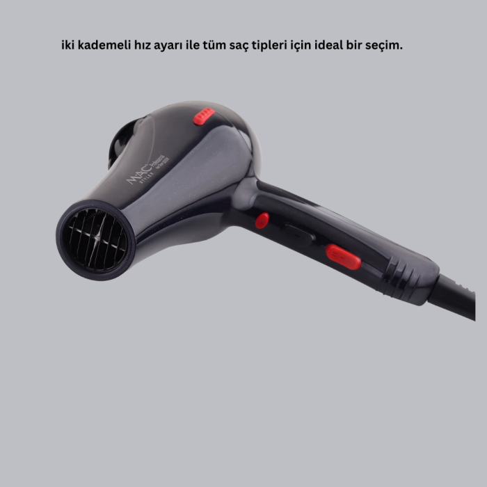 2200 Watt Profesyonel Saç Kurutma Makinesi AC Motorlu Yüksek Performanslı