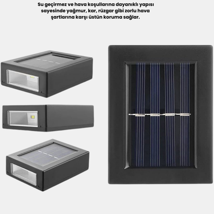 Güneş Enerjili Su Geçirmez Bahçe Apliği Uzun Ömürlü LED’li