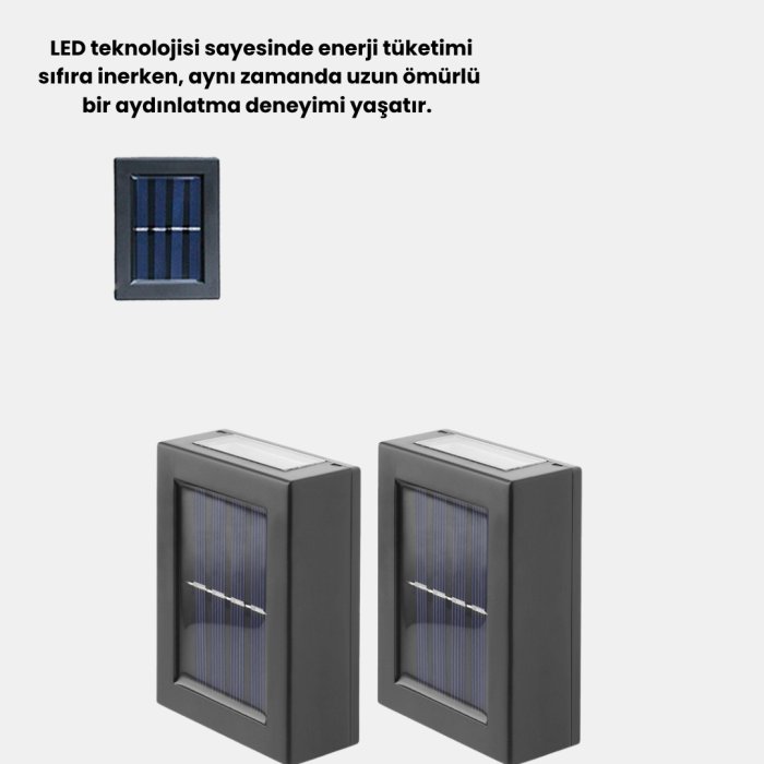 Güneş Enerjili Su Geçirmez Bahçe Apliği Uzun Ömürlü LED’li