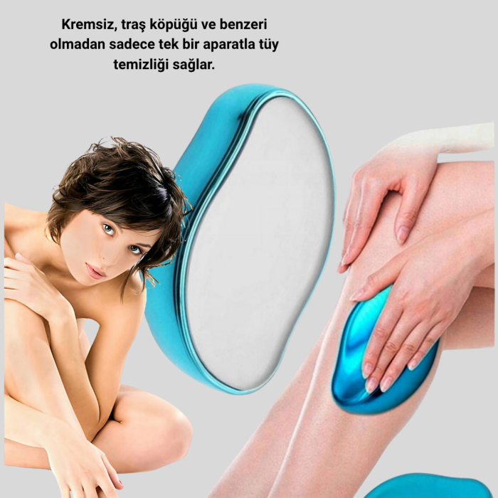 Kristal Epilatör Tüy Alma Aparatı Topuk ve Ölü Deri İçin Uygun