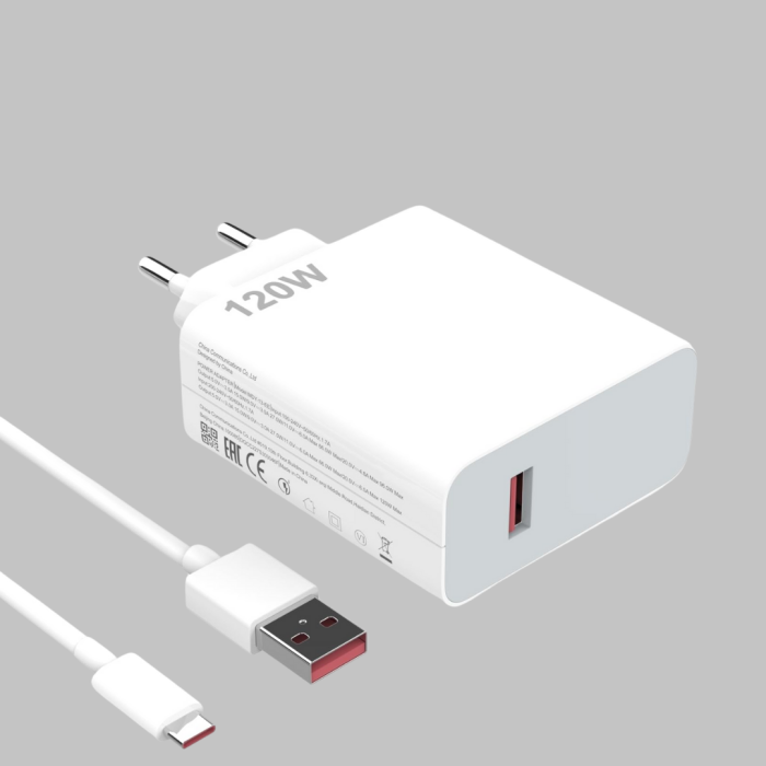 120W Ultra Hızlı Şarj Adaptörü USB-C Destekli Güçlü Şarj Teknolojisi