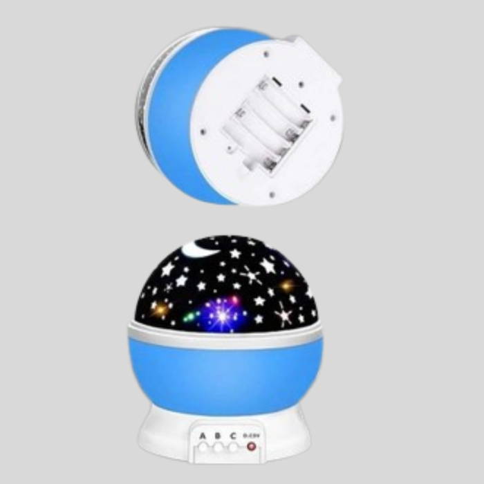 Renkli LED Gece Lambası 6 Işık Modlu Çocuk Odası Atmosfer Aydınlatma