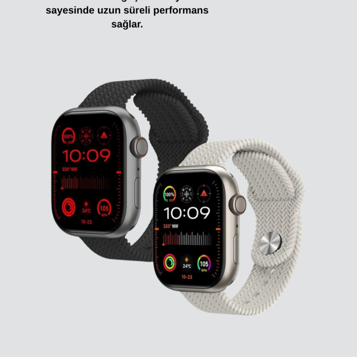 Akıllı Saat Kablosuz Şarjlı Bluetooth 5.2 Arama Bildirim Sesli Asistan 420 mAh
