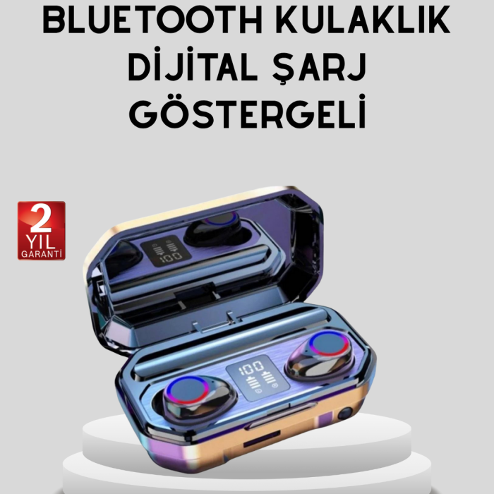 Bluetooth Kablosuz Kulaklık 4 Saat Kullanım Şarj Kutulu Düşük Enerji Tüketimli