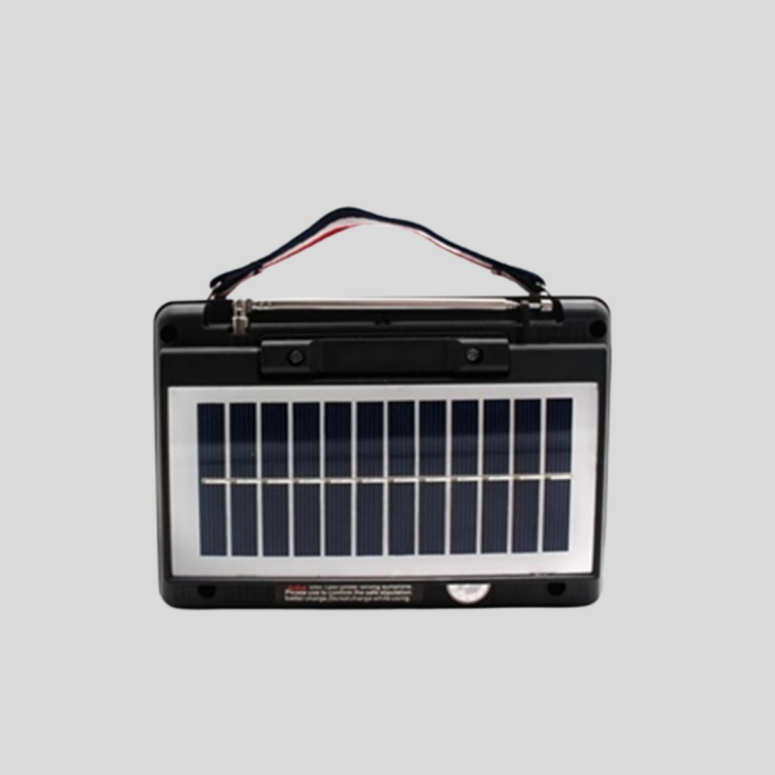 Güneş Enerjili Taşınabilir Hoparlör KTF-1428 Bluetooth Radyo USB SD Kart Destekli