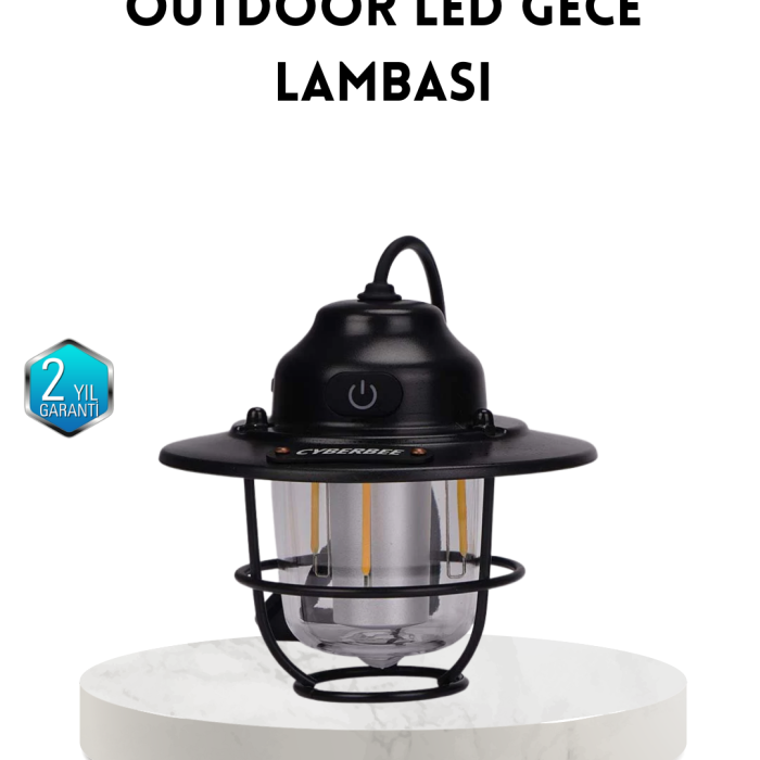 Outdoor Retro Kamp Işığı Uzun Ömürlü Pil Taşınabilir Suya Dayanıklı