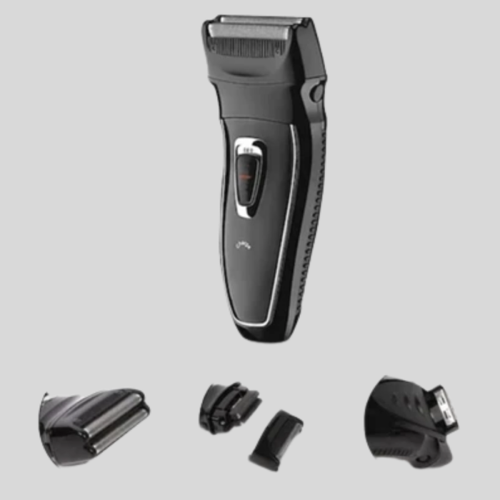 Kablosuz Tıraş Makinesi Çift Başlıklı Kuru Tıraş Folyo Başlık Şarj Göstergeli