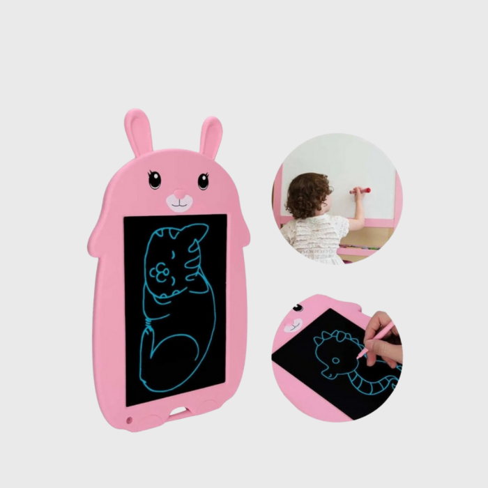 Esnek LCD Çizim Tableti Kağıtsız Yazı Tahtası Tek Tuş Silme Düğme Pilli