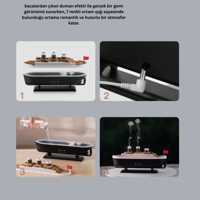 GEMİ TASARIM ODA NEMLENDİRİCİ