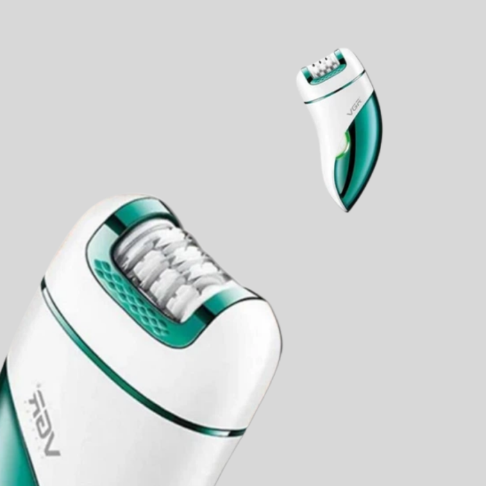 3ü 1 Arada Epilatör Su Geçirmez Metal Başlıklı LED Işıklı 90 Dakika Şarjlı