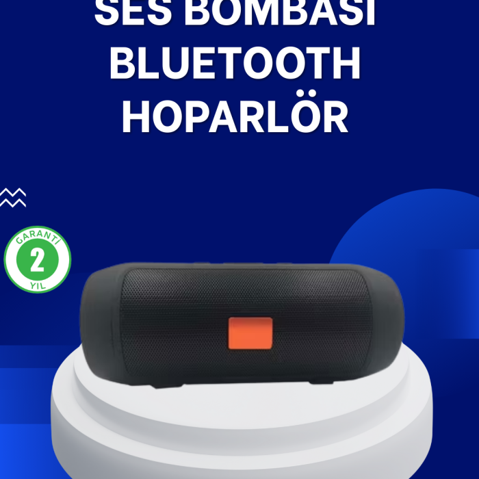 20W Güçlü Ses Bluetooth Hoparlör Dahili Batarya Suya Dayanıklı