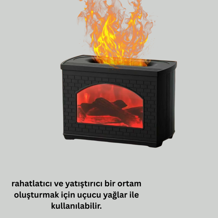 USB Ultrasonik Hava Nemlendirici Ayarlanabilir Sis ve Aromaterapi Özellikli