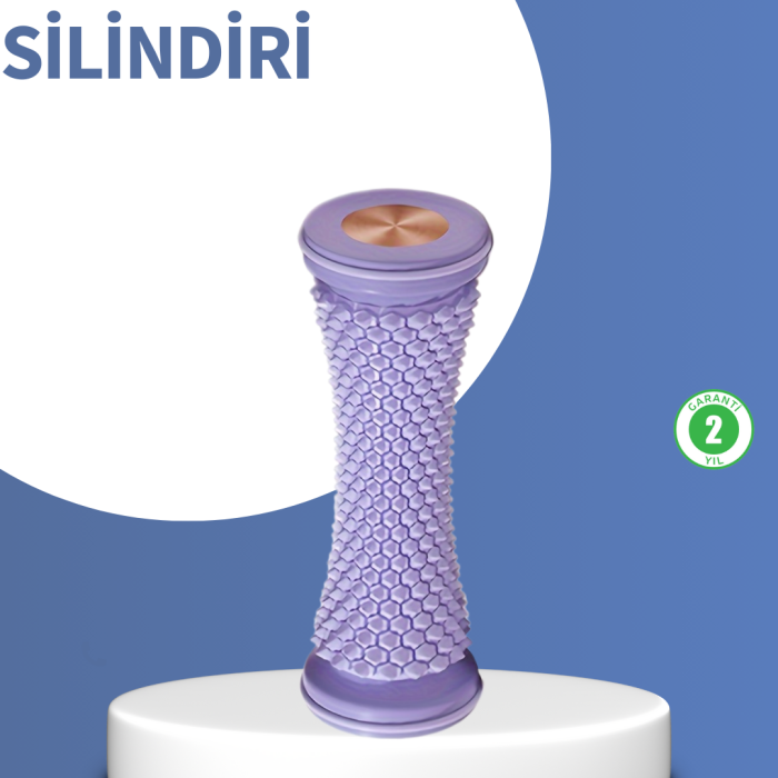 Derin Doku Ayak Masaj Silindiri Plantar Fasiit Topuk Ağrısı İçin